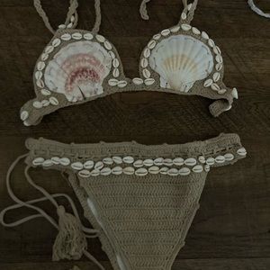 Crochet Sea Shell Bikini small